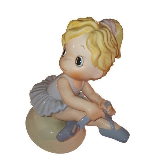VINTAGE | Ballerina Porcelain | Blonde | CLASSIC TREASURES | Large Figurine - Picture 5 of 6